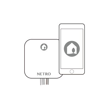 Descargue la aplicacin gratuita de Netro y comience a configurar.